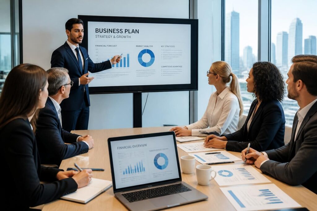 découvrez un modèle complet de business plan pour rédiger un dossier convaincant et séduire vos financeurs avec succès.