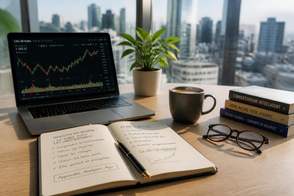 découvrez les fondamentaux pour investir en bourse en toute confiance. guide pratique pour débutants souhaitant comprendre les marchés et réussir leurs premiers investissements.