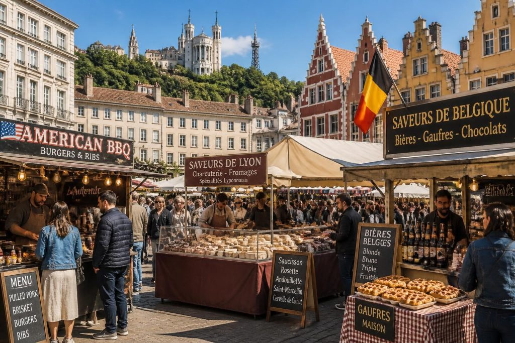 découvrez les temps forts du marché américain avec un focus spécial sur les événements à lyon et en belgique.